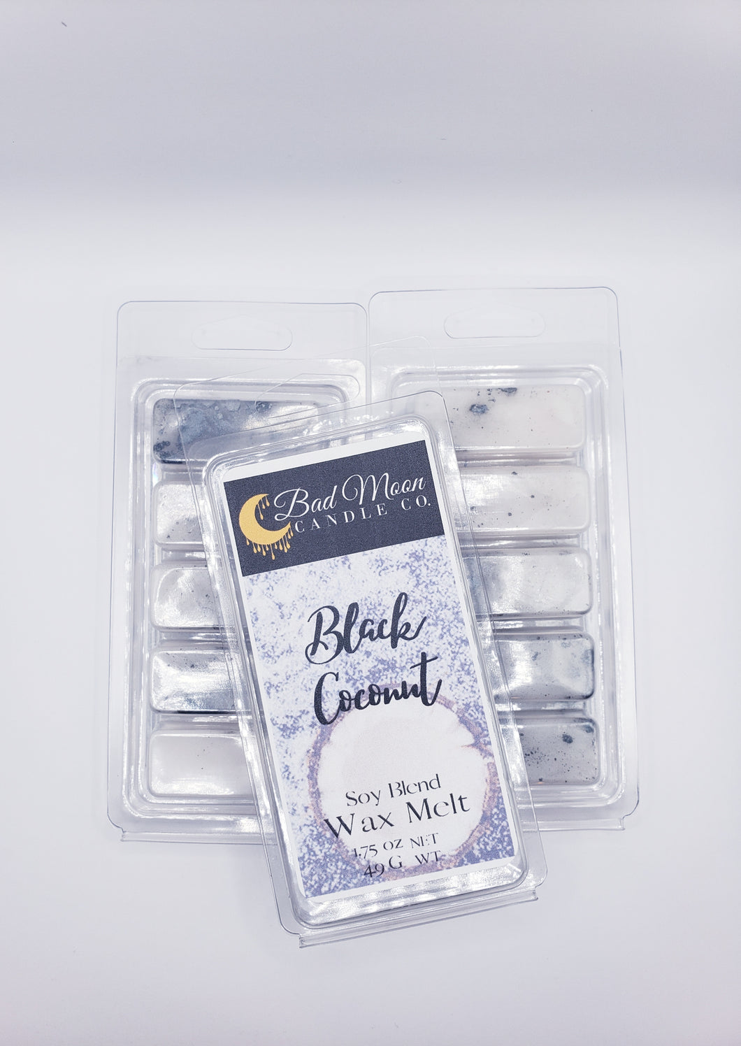 Black Coconut Snap Bar Wax Melts