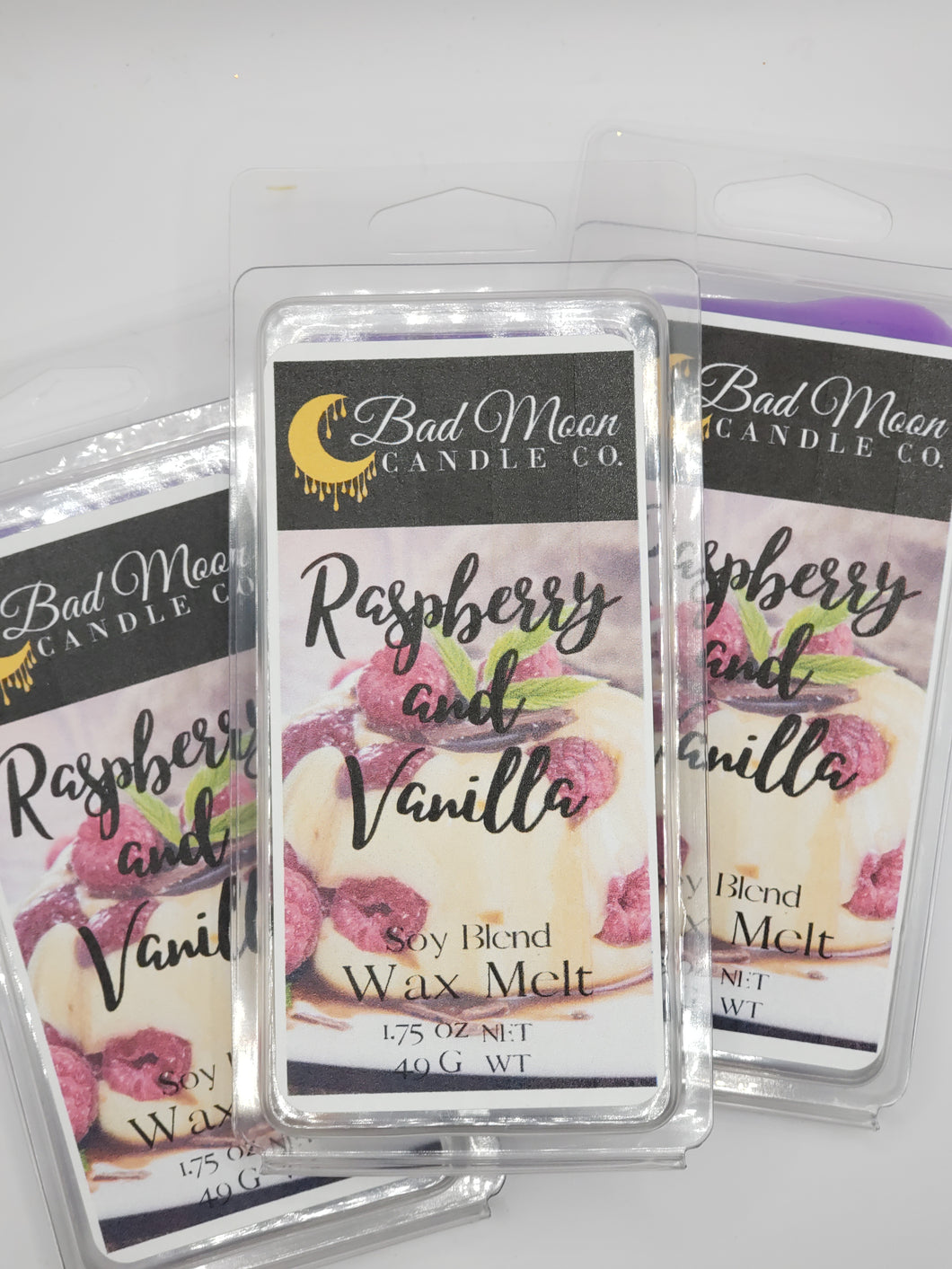 Raspberry and Vanilla Snap Bar Wax Melts