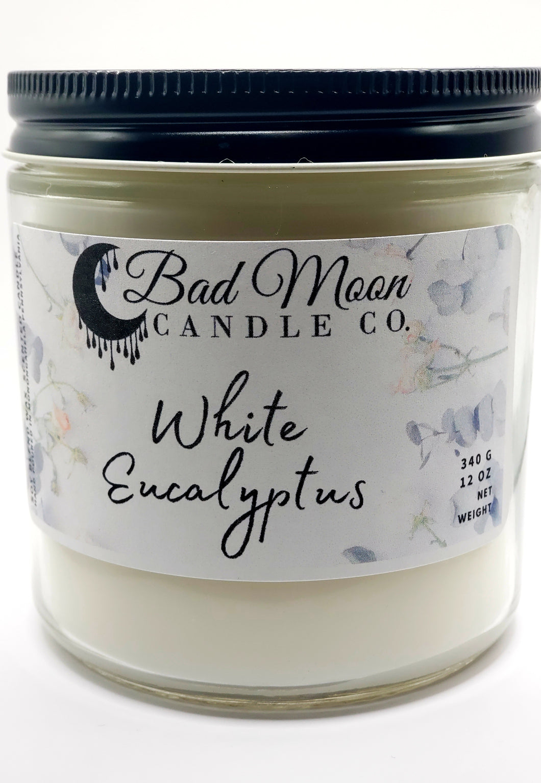 White Eucalyptus Scented Candle